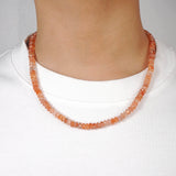 Sunstone Faceted Rondelle - GAEA