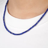 Lapis Lazuli Faceted Rondelle - GAEA