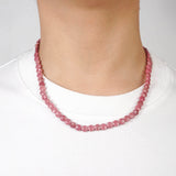 Rhodonite Faceted Circle - GAEA