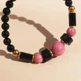Rhodonite and Black Onyx - GAEA
