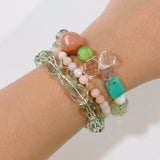 Pink Opal Faceted 6mm - Gaea