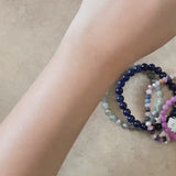 Multicolored Sapphire Faceted Rondelle