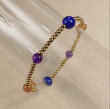 Lapis Lazuli, Amethyst, and Carnelian