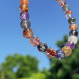 A-Grade Mixed Gemstones in Quartz 8mm