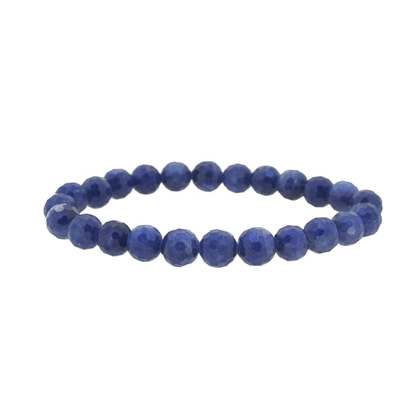 Blue Sapphire Faceted 8mm - GAEA