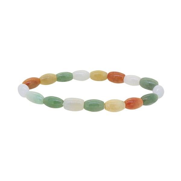Assorted Colors Burma Jade Tumble (S) - GAEA