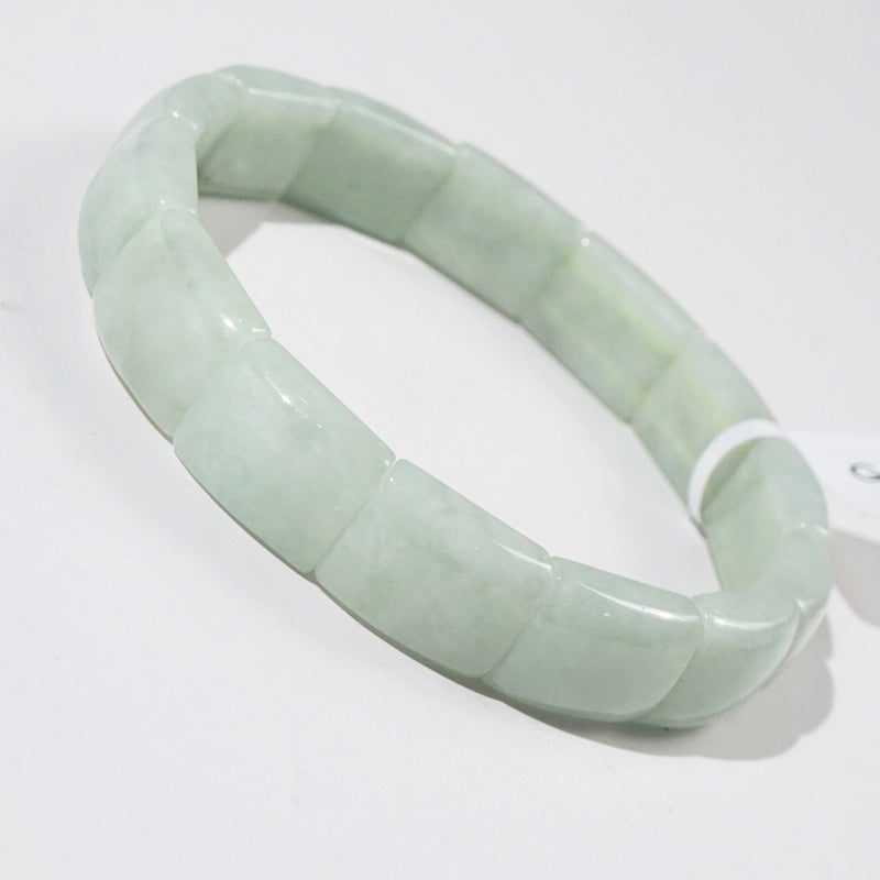 Burma Jade Soft Bangle - GAEA