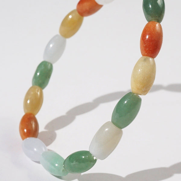 Assorted Colors Burma Jade Tumble (S) - GAEA