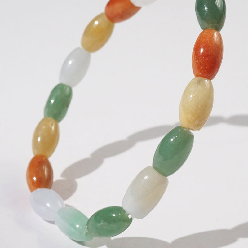 Assorted Colors Burma Jade Tumble (S) - GAEA