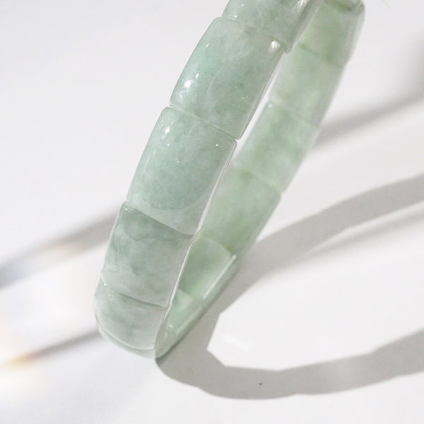 Burma Jade Soft Bangle - GAEA