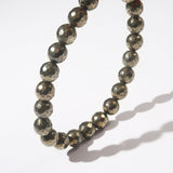 Pyrite Faceted 8mm - GAEA