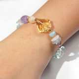 Citrine, Amethyst, Beryl, Moonstone and Aquamarine - GAEA