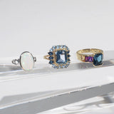 London Blue, Sky Blue, and White Topaz in 925 Sterling Silver - GAEA