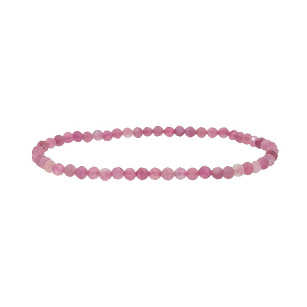 Pink Tourmaline Faceted 3mm - GAEA