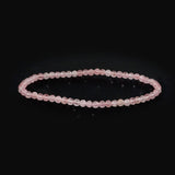 Madagascar Rose Quartz Faceted 3.5mm - GAEA