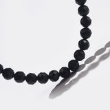 Black Tourmaline Faceted 6mm - GAEA