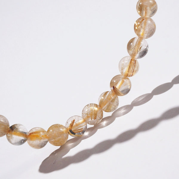 Golden Rutilated Quartz 6mm - GAEA