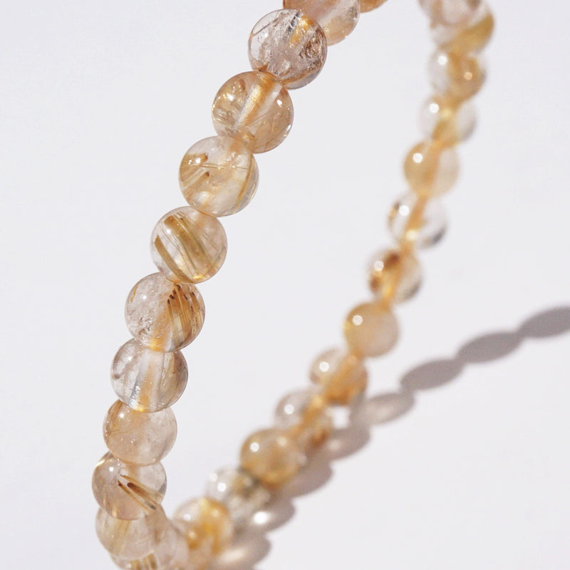 Golden Rutilated Quartz 6mm - GAEA