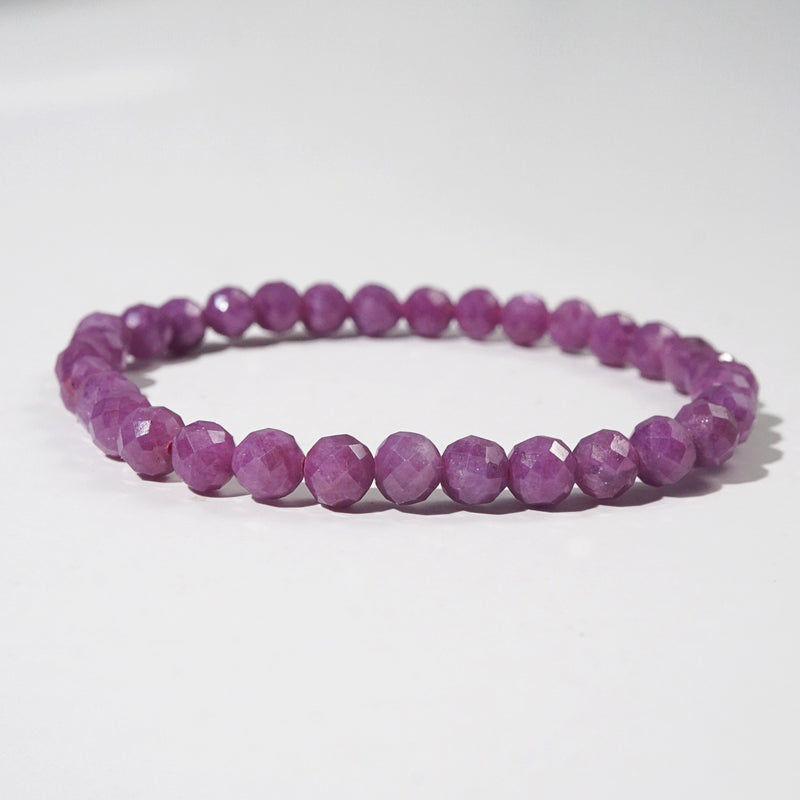 Ruby Faceted 6mm - GAEA