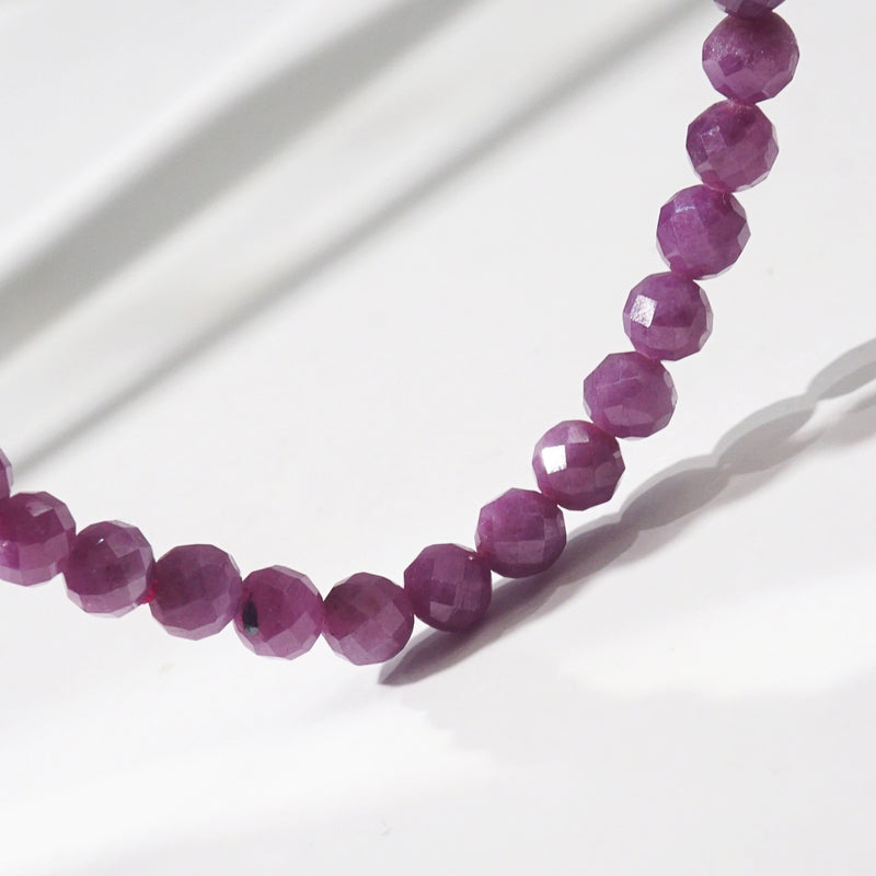 Ruby Faceted 6mm - GAEA