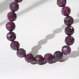 Ruby Faceted 8mm - GAEA