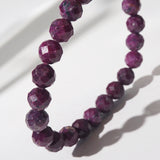 Ruby Faceted 8mm - GAEA