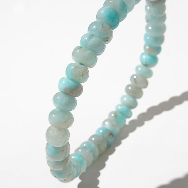 Amazonite (Peru) Rondelle 8mm - GAEA