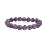 Purple Lepidolite 10mm - GAEA