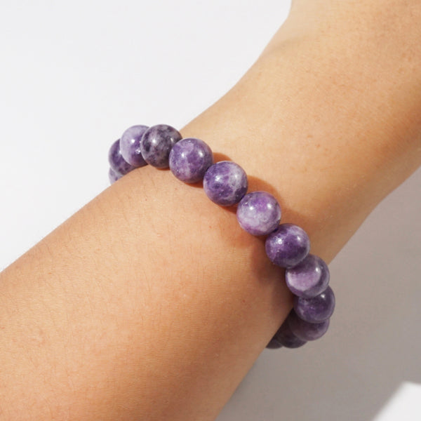 Purple Lepidolite 10mm - GAEA