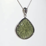 Moldavite in 925 Sterling Silver - GAEA