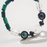 Clear Quartz, Black Onyx, Lapis Lazuli and Malachite - GAEA