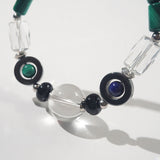 Clear Quartz, Black Onyx, Lapis Lazuli and Malachite - GAEA