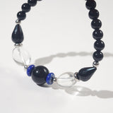 Black Onyx, Lapis Lazuli and Clear Quartz - GAEA