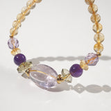 Amethyst, Lemon Quartz and Citrine - GAEA