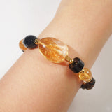 Citrine, Black Onyx and Tiger Eye - GAEA