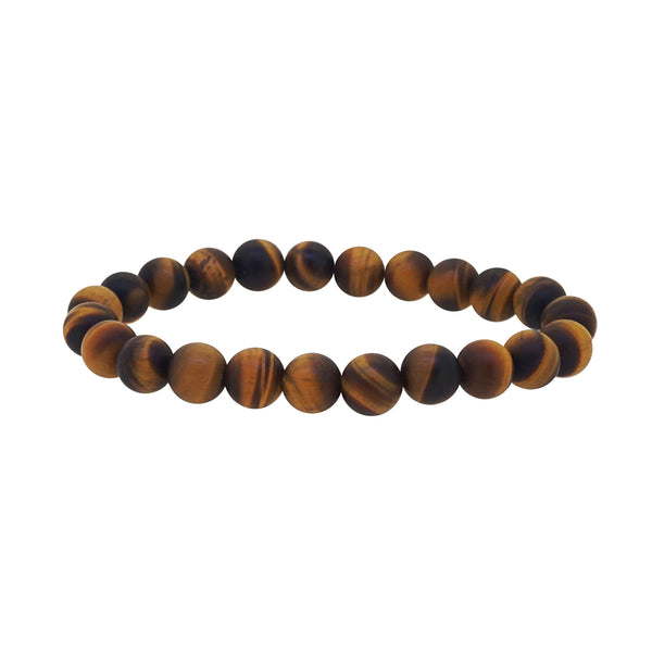 Tiger Eye Matte 8mm - GAEA