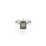 Moldavite Faceted Emerald Cut - Gaea | Crystal Jewelry & Gemstones (Manila, Philippines)