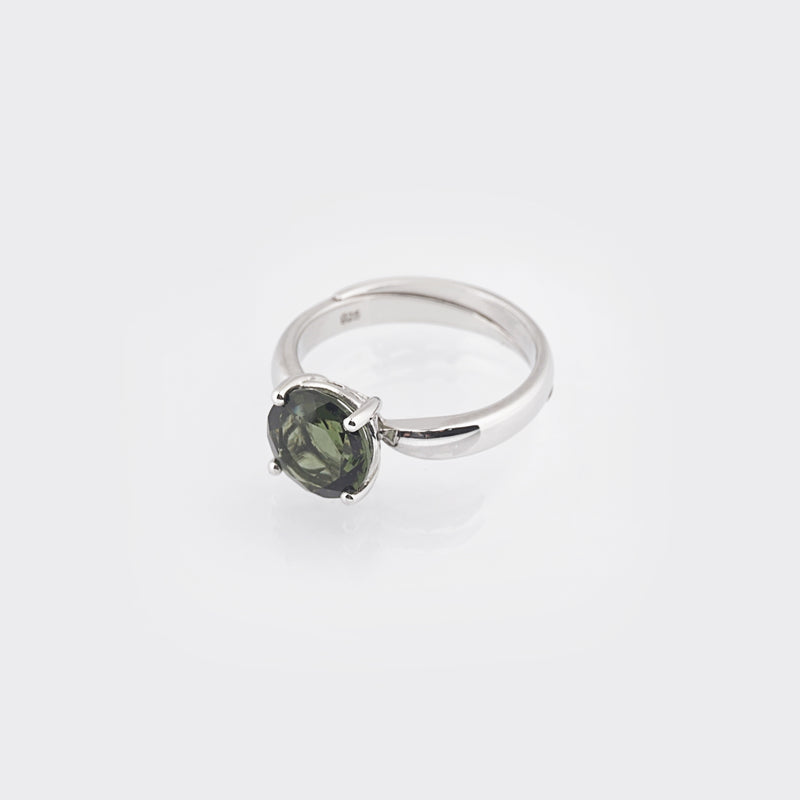 Moldavite Faceted Round Cut - Gaea | Crystal Jewelry & Gemstones (Manila, Philippines)