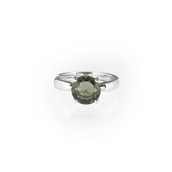 Moldavite Faceted Round Cut - Gaea | Crystal Jewelry & Gemstones (Manila, Philippines)