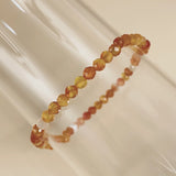 A-Grade Carnelian Faceted 4mm