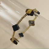 Tiger Eye and Black Onyx