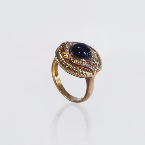 Onyx with White Topaz - Gaea | Crystal Jewelry & Gemstones (Manila, Philippines)