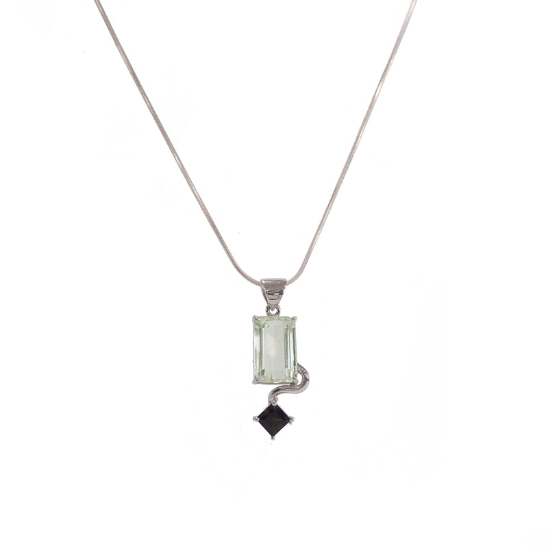 A-Grade Hiddenite and Green Tourmaline - Gaea | Crystal Jewelry & Gemstones (Manila, Philippines)