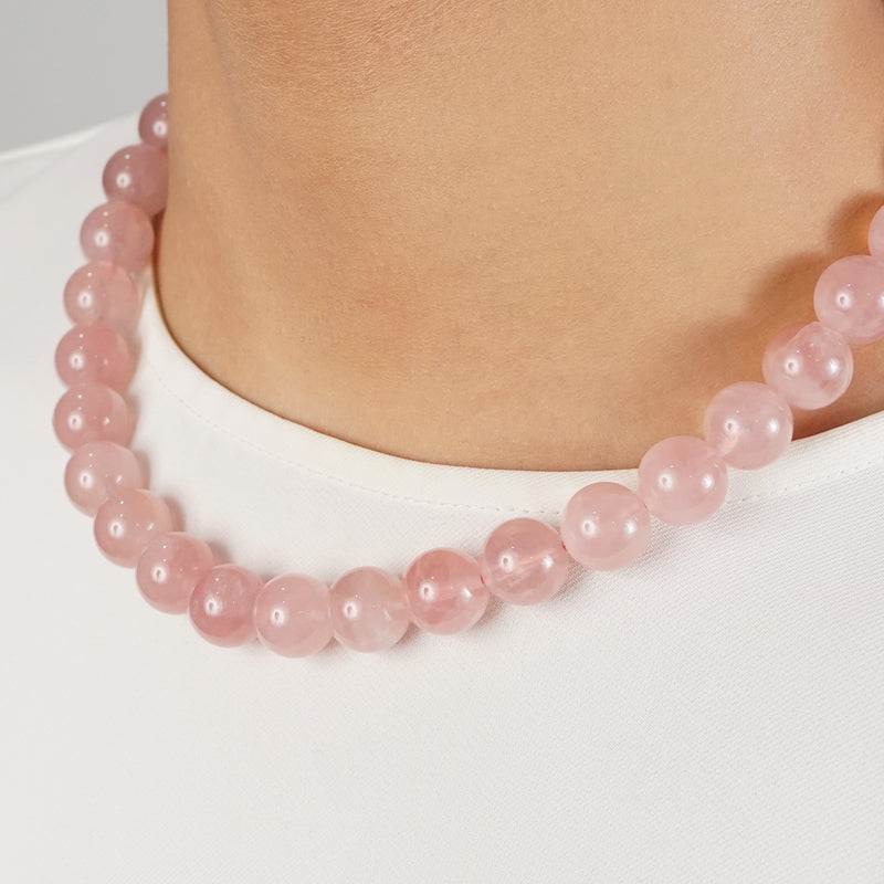 Madagascar Rose Quartz 14mm - Gaea