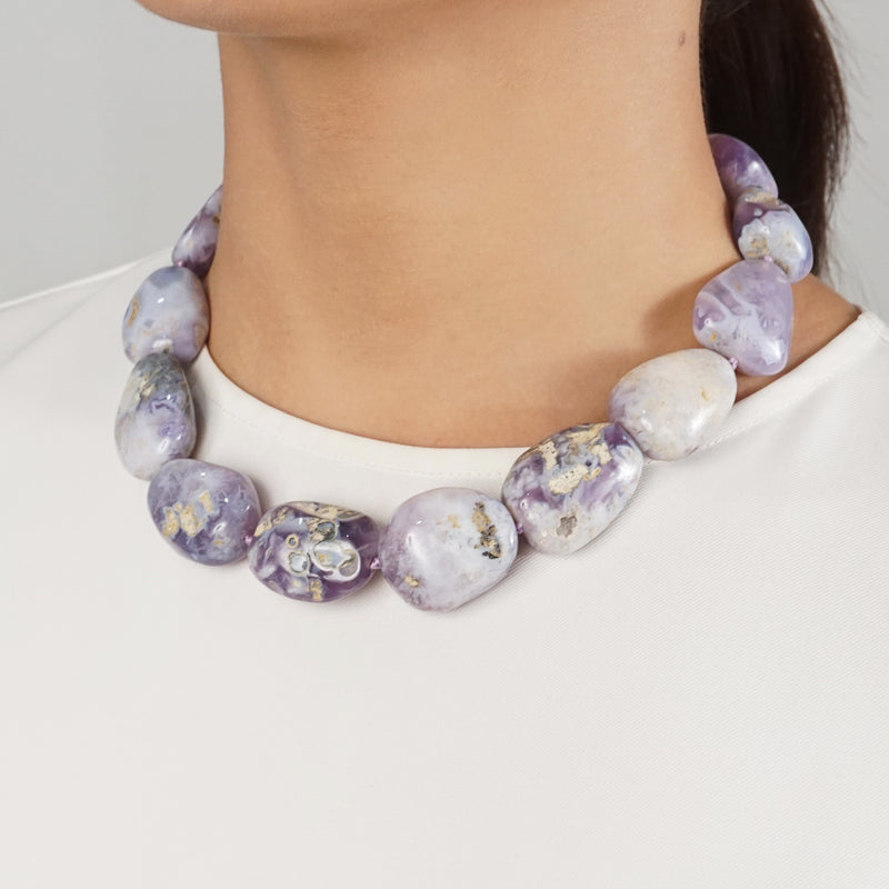 Purple Chalcedony Tumble - Gaea | Crystal Jewelry & Gemstones (Manila, Philippines)