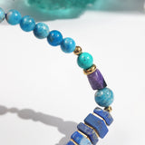 Lapis Lazuli, Charoite, and Apatite - GAEA