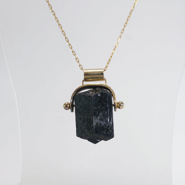 Raw Black Tourmaline (L) - Gaea | Crystal Jewelry & Gemstones (Manila, Philippines)