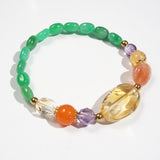 Citrine, Sunstone, Amethyst, Carnelian, and Jade - GAEA