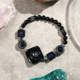 Black Onyx, Hematite, and Sodalite - GAEA