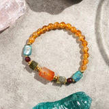 Carnelian, Garnet, Kyanite, and Citrine - GAEA